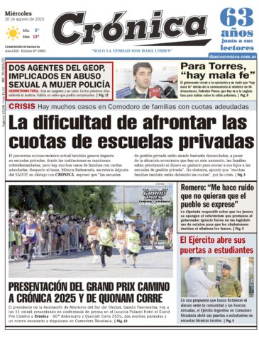 Mirá las tapas de los diarios de hoy miércoles