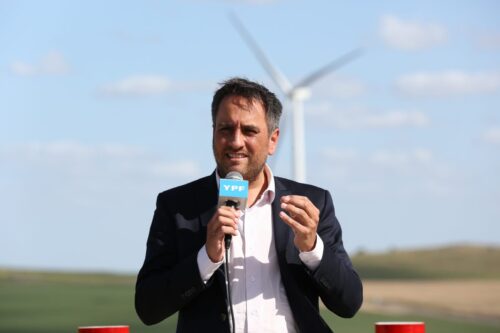 Inauguración y puesta en marcha del Parque Eólico Los Teros