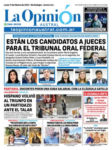 Mirá las tapas de los diarios de hoy lunes