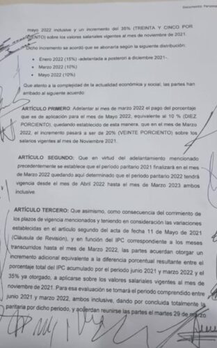 Petroleros lograron un aumento del 20% en paritarias