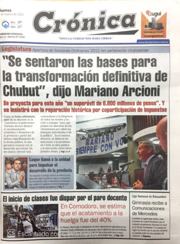 Mirá las tapas de los diarios de hoy jueves
