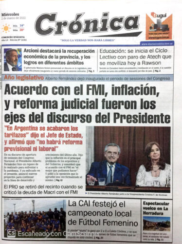 Mirá las tapas de los diarios de hoy miércoles