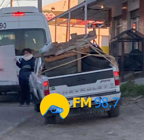 Corte de ruta 3 en la zona norte de Comodoro