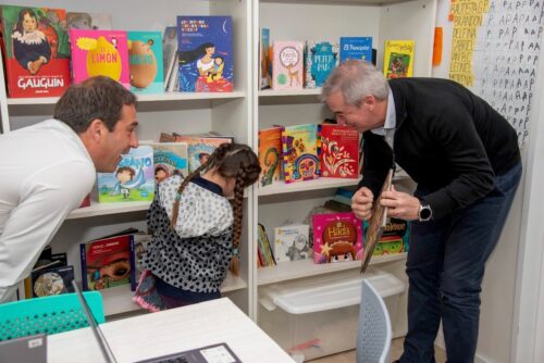 PAE inauguró seis espacios lúdicos literarios en escuelas de Chubut y Santa Cruz