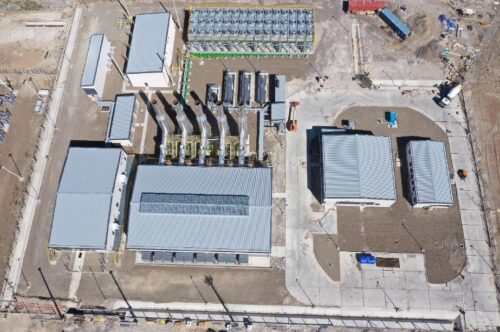 YPF: la Central Térmica Manantiales Behr comenzó a generar energía eléctrica.